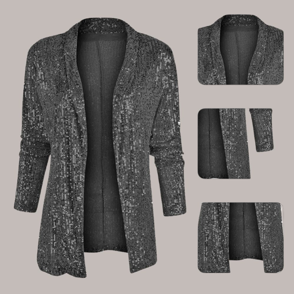 Harper | Elegant glittrande paljettblazer – Perfekt för speciella tillfällen