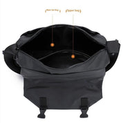 Mason | Vattentålig läder crossbody messenger- och resväska