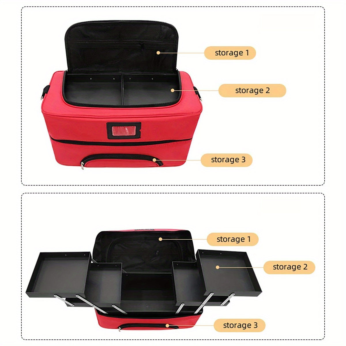 Neriah | Rymlig och funktionell organizer för skönhetsessentials