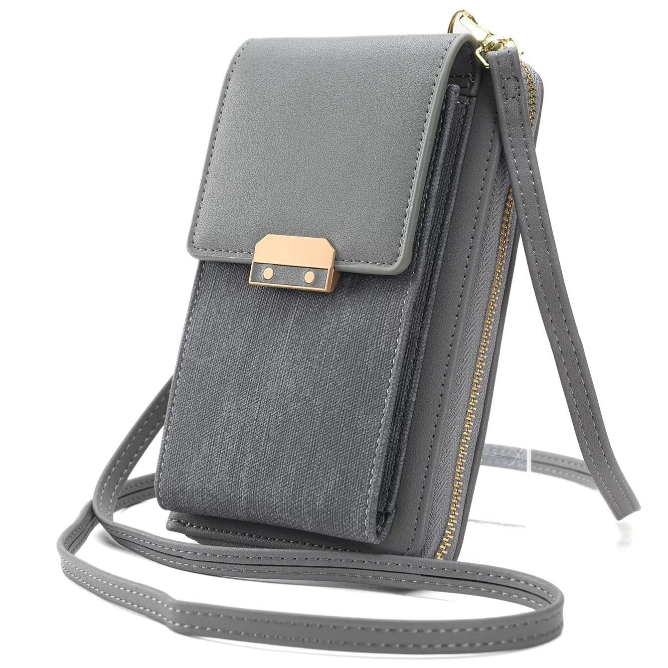 Maya | Liten Kompakt Läder Crossbody-väska