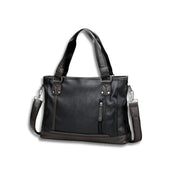 Jack | Stilfull herr PU-läder rese crossbody messengerväska