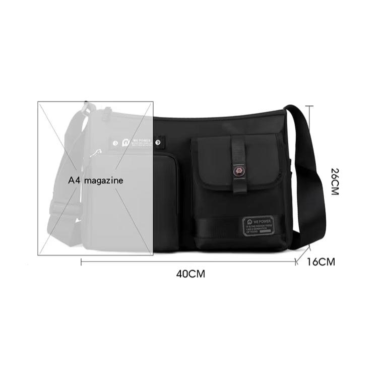 Mason | Stor Outdoor Resa Crossbody Messenger Väska