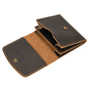 Lucas | Vintage Bifold Reisetasche aus Rindsleder mit Druckknopf
