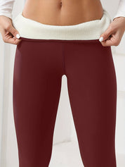 MEGAN | Premium Activewear Outdoor Fleece Leggings för damer