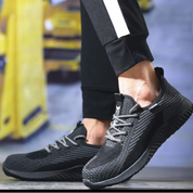 Mikee | Ultralätta herrarbetsneakers för säkert grepp