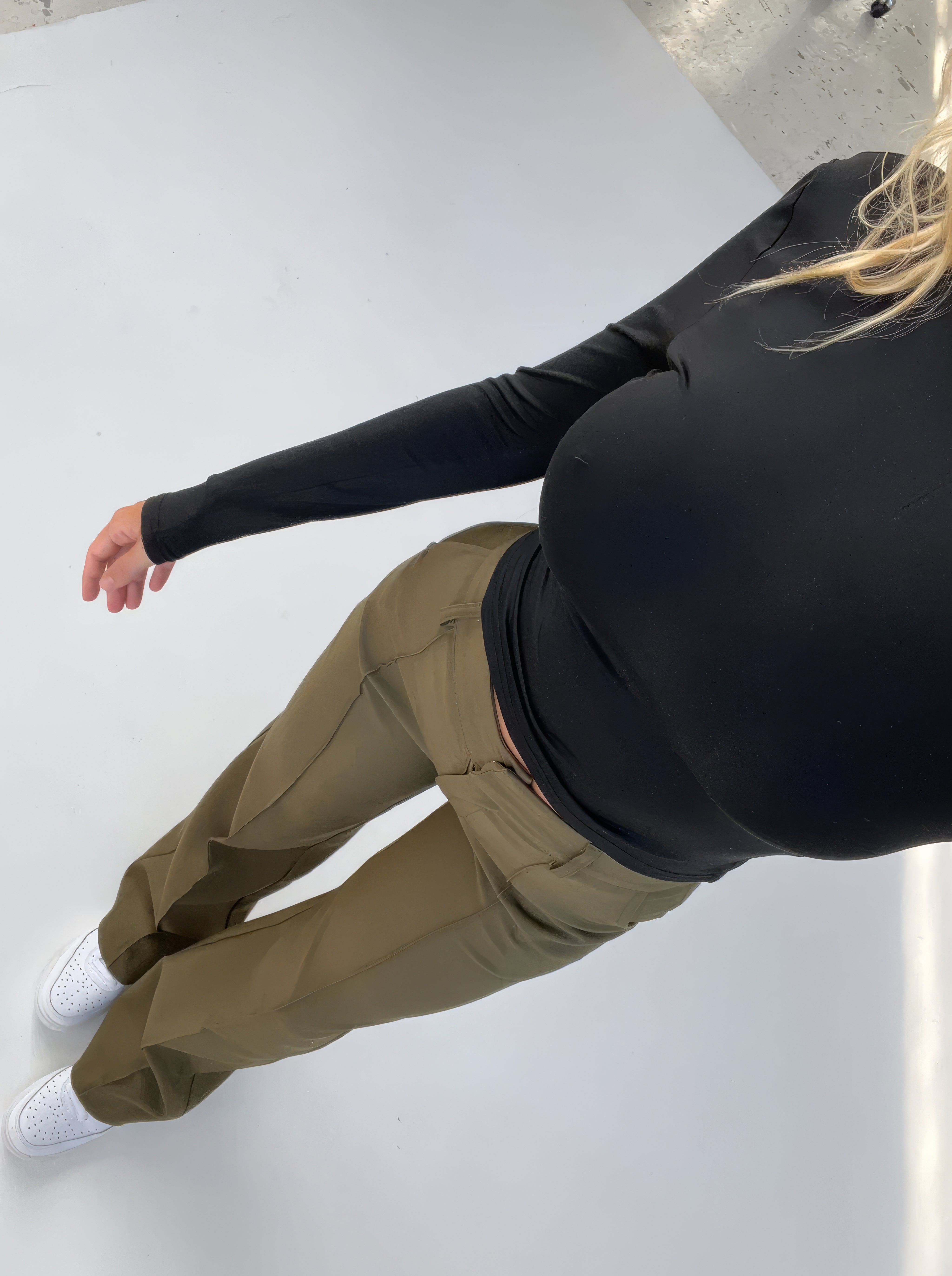 Josie | Fladdrande byxor med hög midja