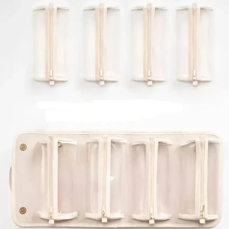 Luzille | Hopfällbar necessär med flera fack för upphängning