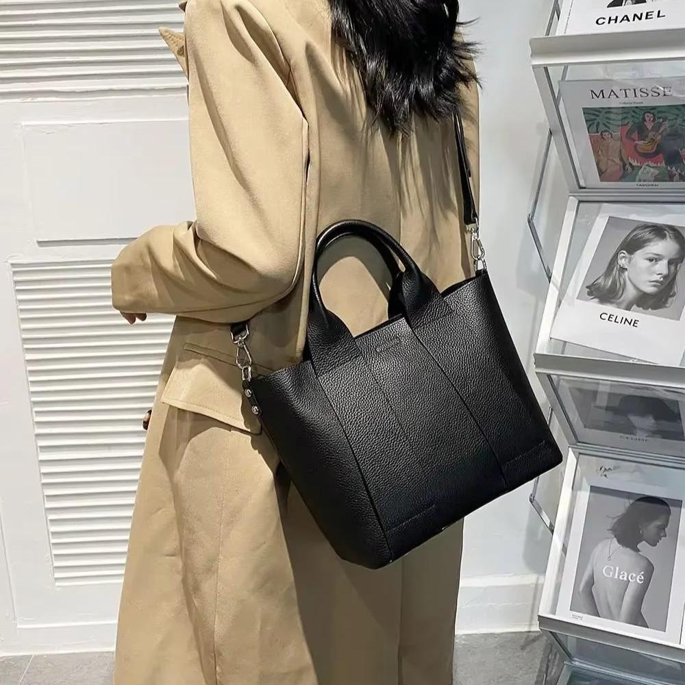 Mila | Minimalistisk läder crossbody slingväska