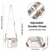 Mila | Luxe PU-läder axelväska för modeintresserade kvinnor