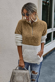 Matilda | Stilfull topp med dragkedjeficka