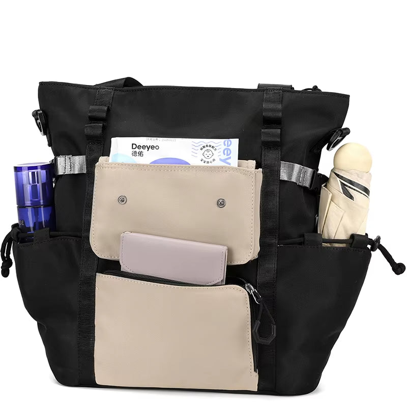 Maya | Lätt multi-ficka crossbody axelväska