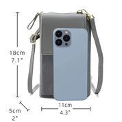 Maya | Liten Kompakt Läder Crossbody-väska