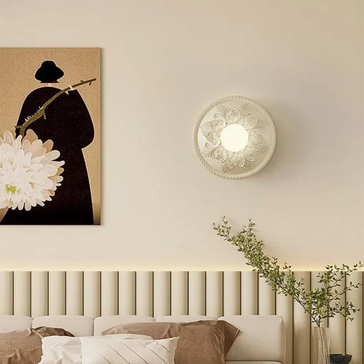 Luna | Ornamentale vägglampa – Stilfull blickfångare