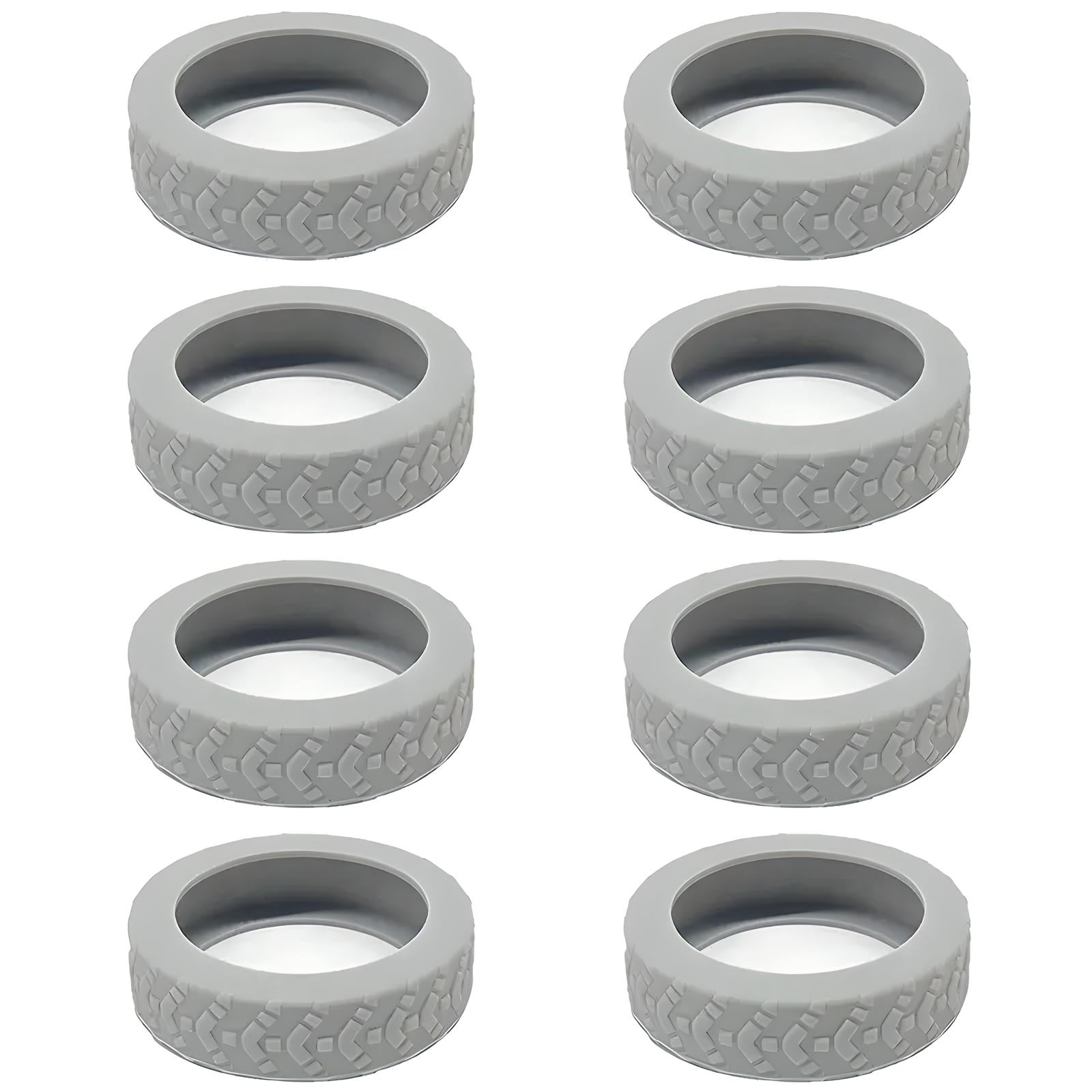Hållbara bagagehjulsskydd | 8-delat set