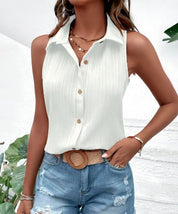 JONA | Elegant ärmlös topp