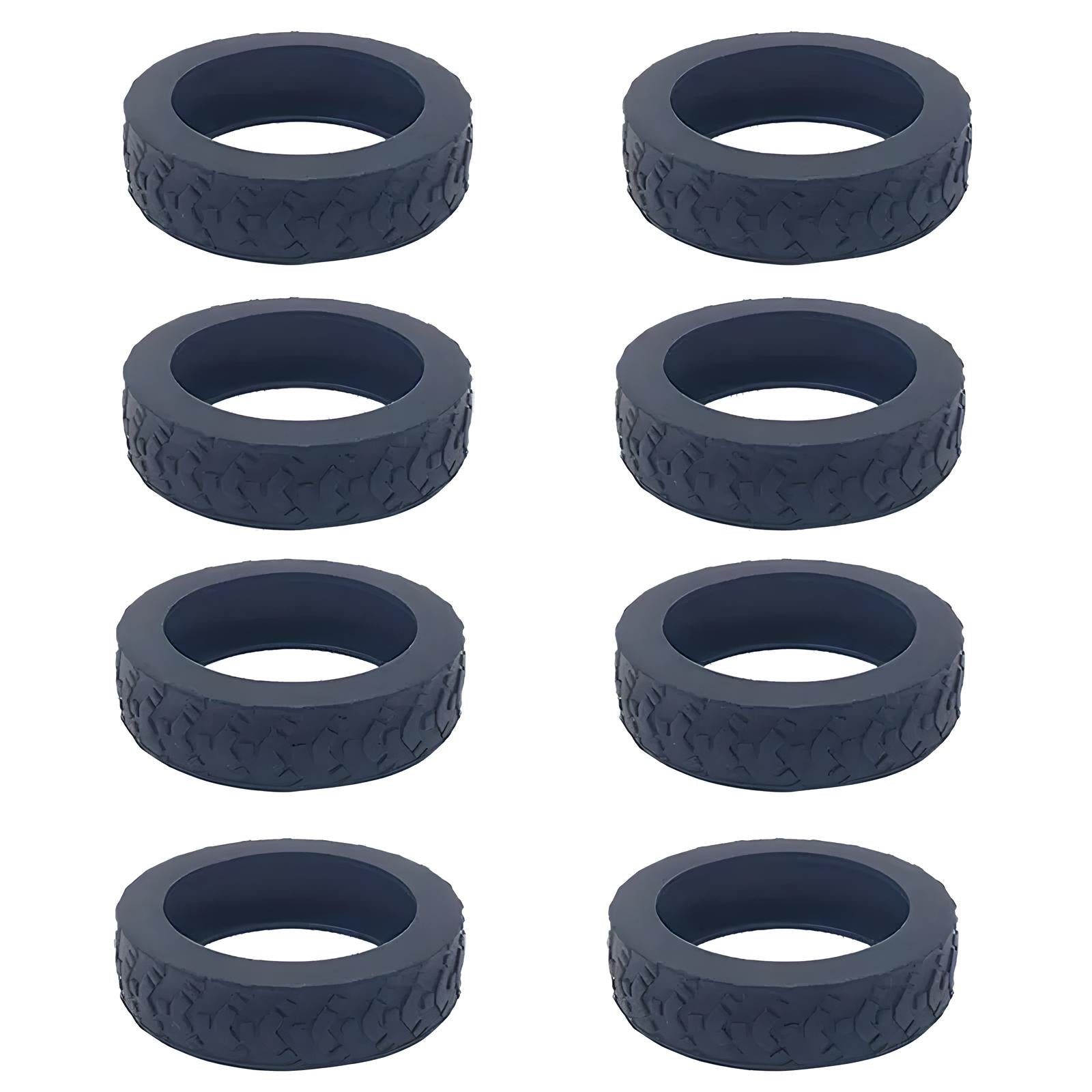 Hållbara bagagehjulsskydd | 8-delat set