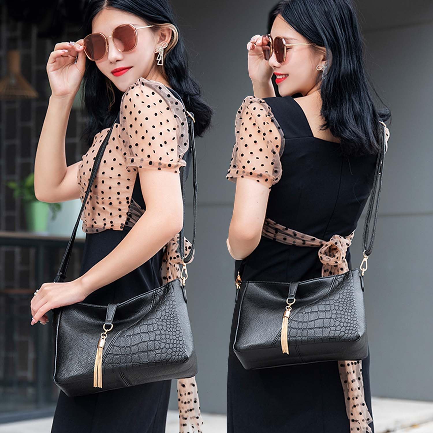 Lotte | Elegant anti-stöld axelväska