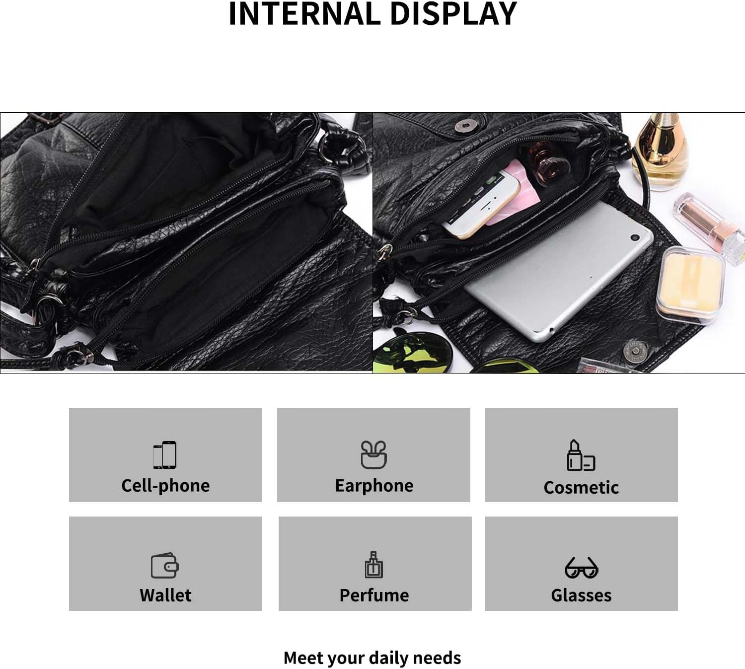 Mila | Kompakt crossbody-resväska