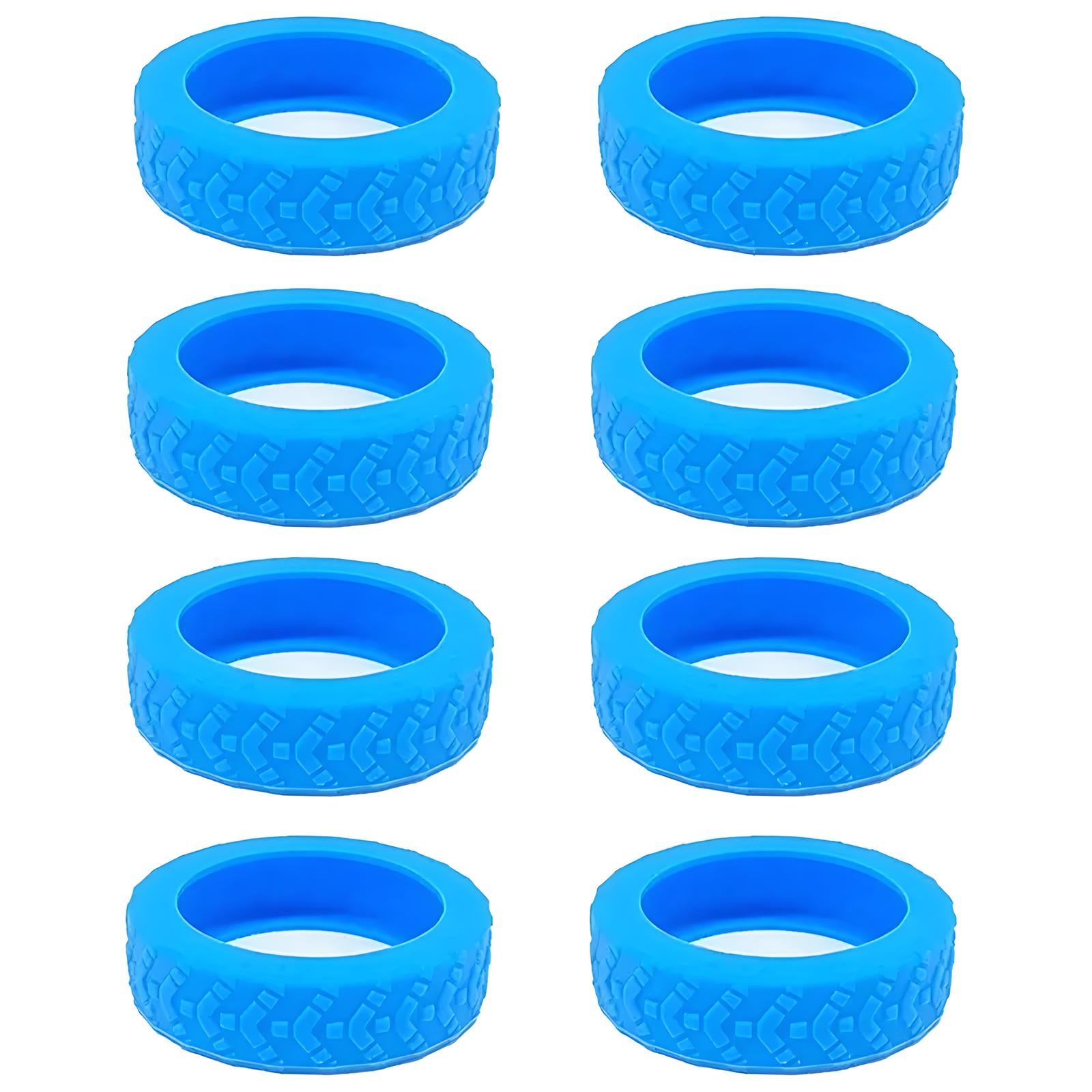 Hållbara bagagehjulsskydd | 8-delat set