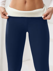MEGAN | Premium Activewear Outdoor Fleece Leggings för damer