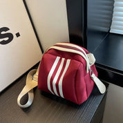 Lotte | Randig Oxford axelväska