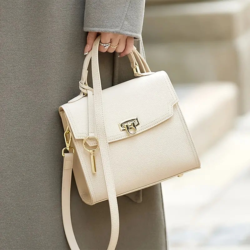 Lily | Dam Äkta Läder Elegant Crossbody Handväska