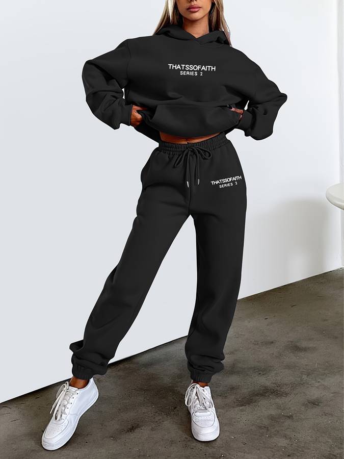 Jana | Hoodie- och Jogger-set – Bekvämt genom vintertiden