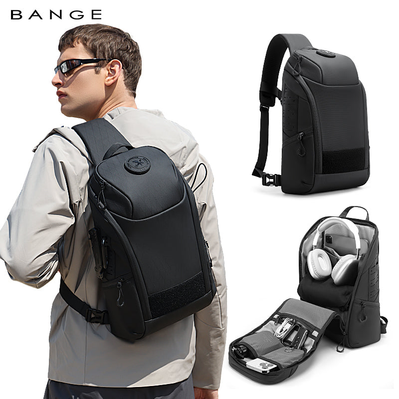 BANGE Essential Herren Outdoor wasserdichte Sling Bag 0