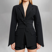 Lara | Stilren blazer med bälte för eleganta outfits