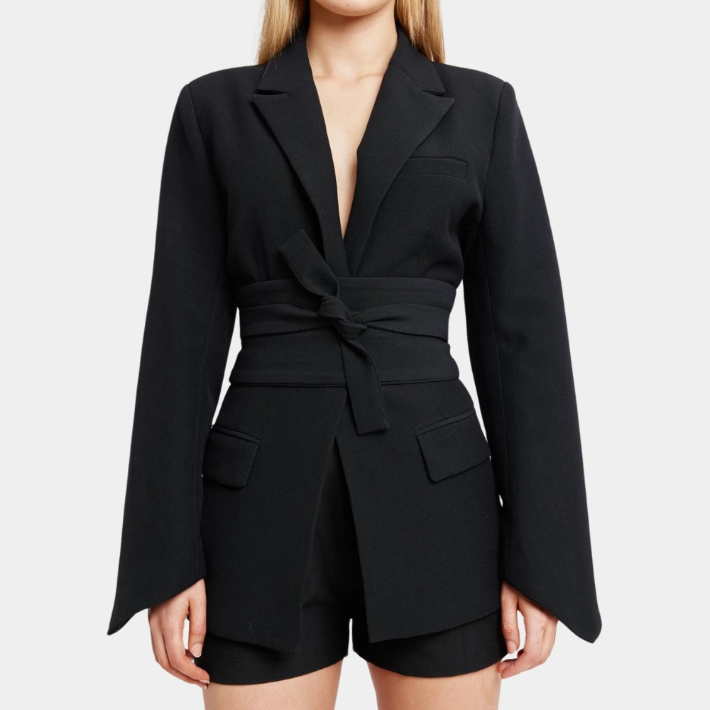 Lara | Stilren blazer med bälte för eleganta outfits