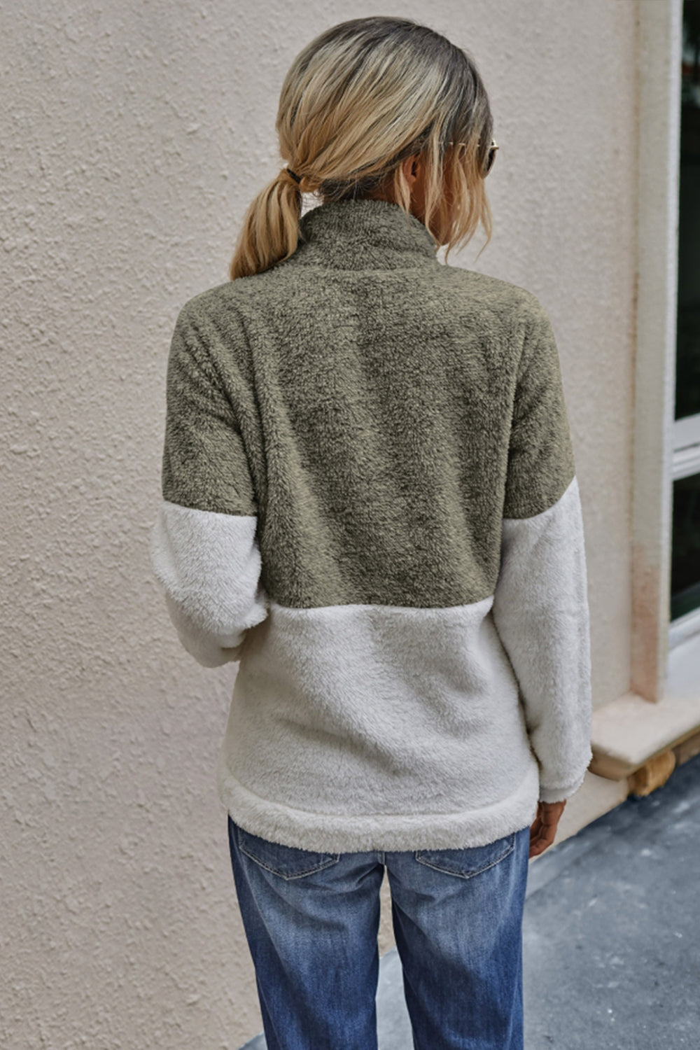 Matilda | Stilfull topp med dragkedjeficka