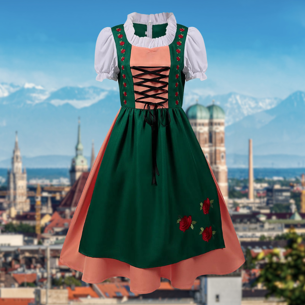 Dirndl Lise - Einzigartige Tracht für Damen mit Schürze und Bluse 0