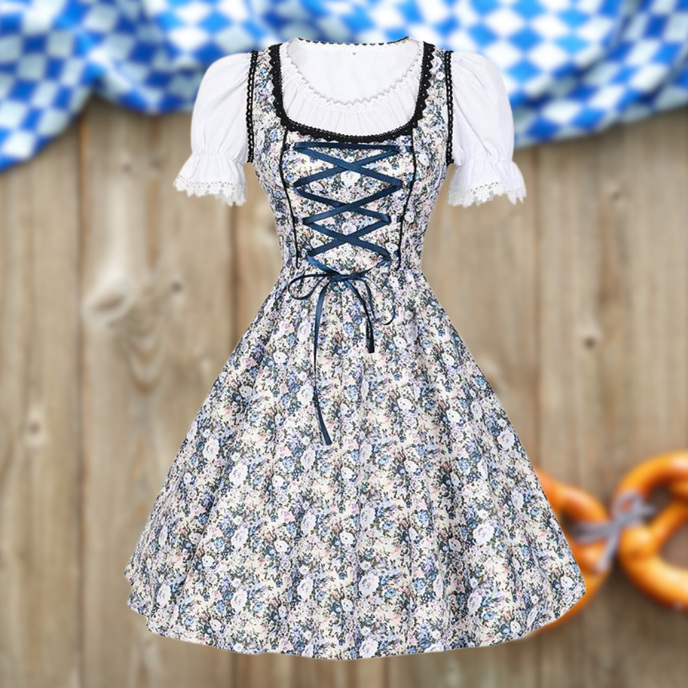 Dirndl Melina - Einzigartige Tracht für Damen mit Schürze und Bluse 0
