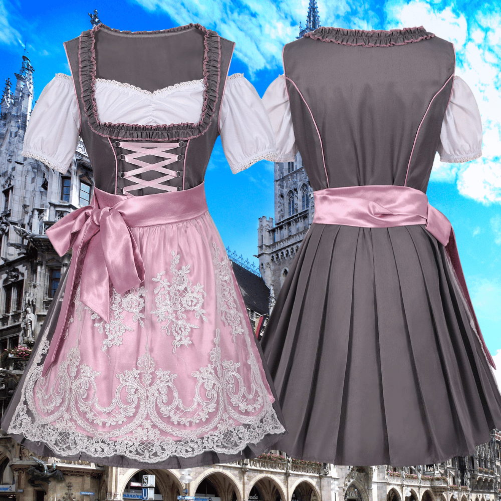 Dirndl Sina - Einzigartige Tracht für Damen mit Schürze und Bluse 0