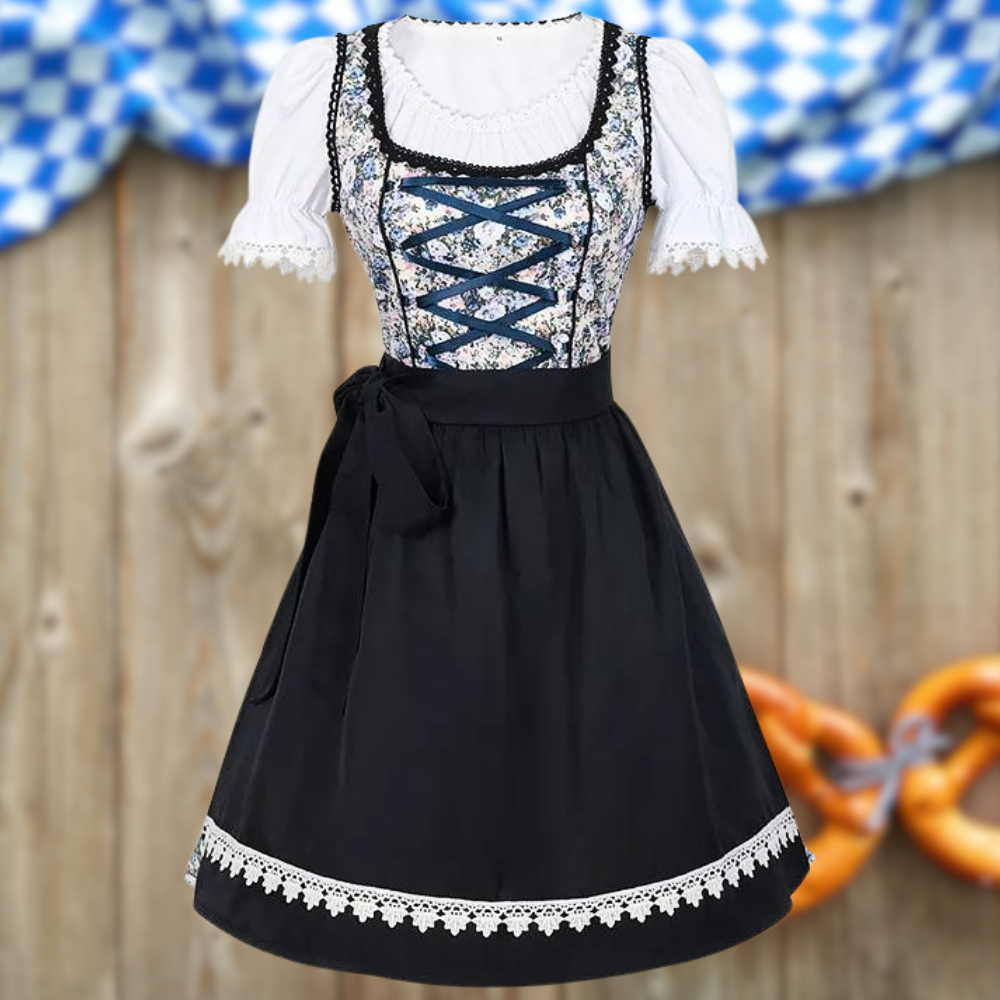 Dirndl Susi - Einzigartige Tracht für Damen mit Schürze und Bluse 0