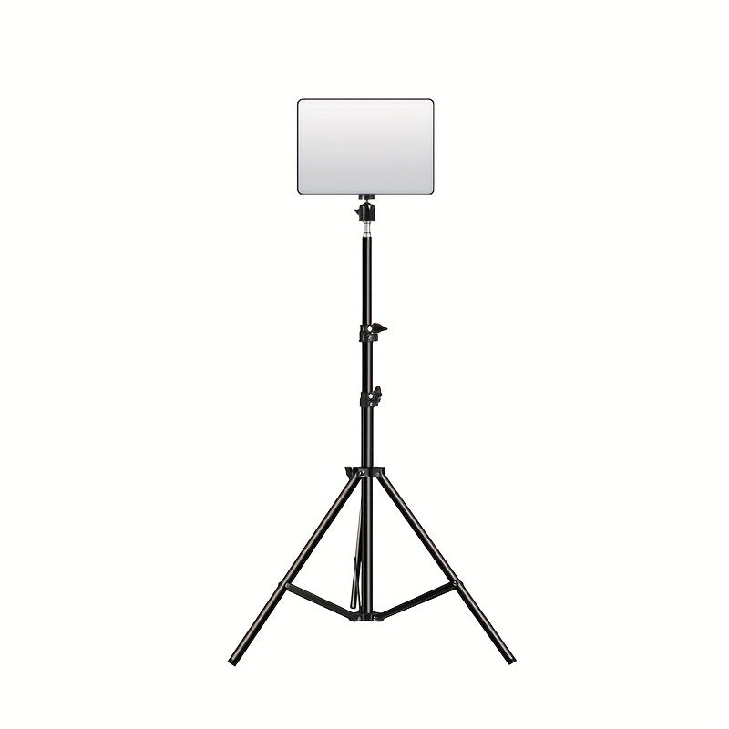 Einstellbarer LED -Lichtständer für Fotografie und Video - 1,1 m Höhe, robustes Aluminiumstativ mit Lampe 5