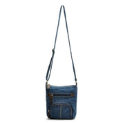 Lena | Mini Denim Axelremsväska