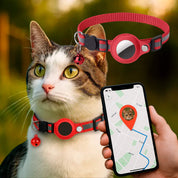 GPS-Tracker-Halsband für Katzen | Schnellverschluss, reflektierendes Design und langlebig für sichere Outdoor-Abenteuer 12