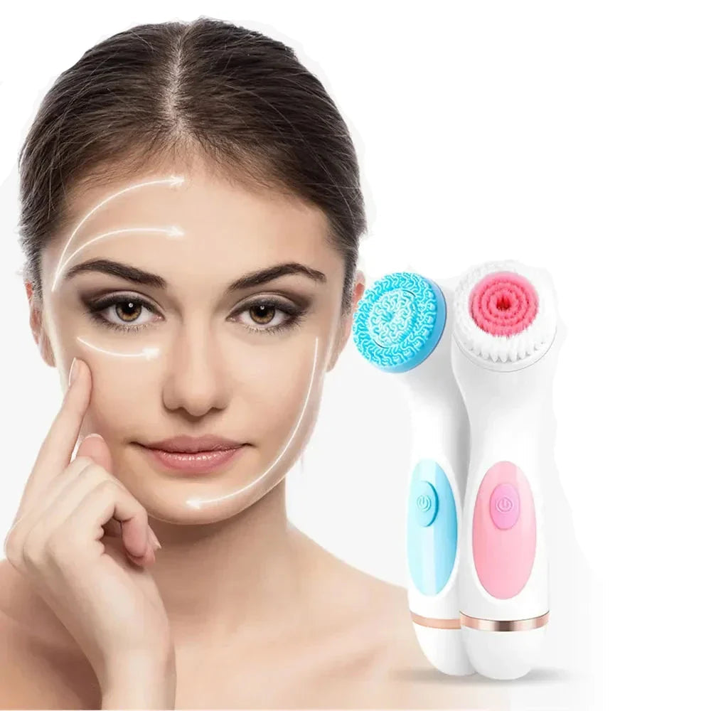 Glowonic-3-in-1 Sonic Facial Cleanser & Spa System 5