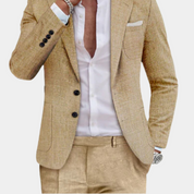 Herren Premium Summer Style -Leinenanzug 3