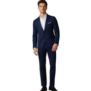 Herrenanzug Polyester Schlanker fit eleganter Hochzeitsanzug 1