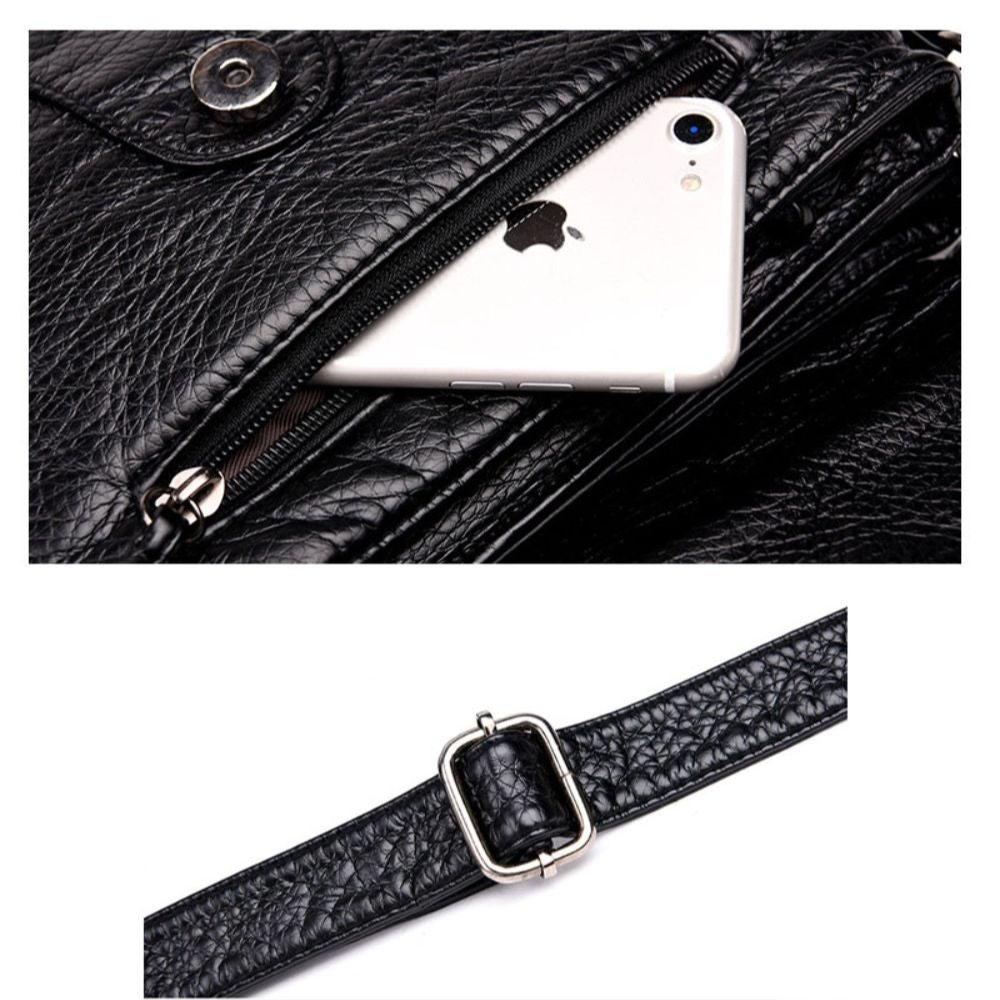 Luna | Elegant läder axelväska