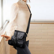 Luna | Elegant läder axelväska