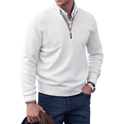 Kaschmirpullover mit Reißverschluss - Mason 1