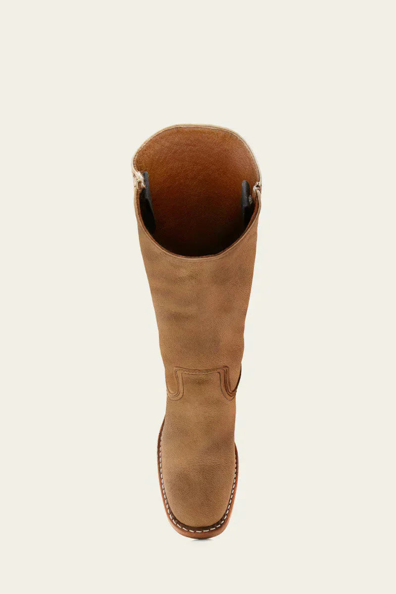 Klassische Damen-Lederstiefel mit Blockabsatz – Robustes, handgefertigtes Design für zeitlosen Stil 2
