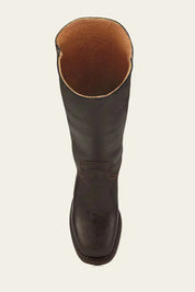 Klassische Damen-Lederstiefel mit Blockabsatz – Robustes, handgefertigtes Design für zeitlosen Stil 4