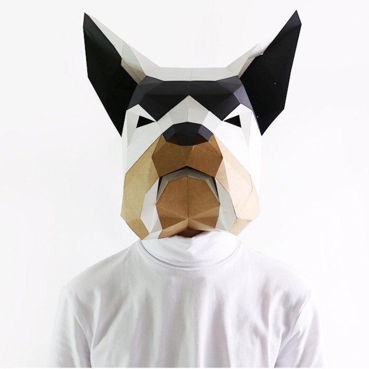 Kopfbedeckung Kreative Papierform Maske Weihnachtsgeschenk 0
