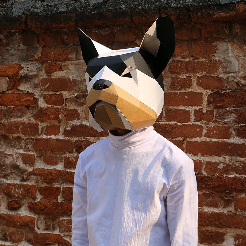 Kopfbedeckung Kreative Papierform Maske Weihnachtsgeschenk 3