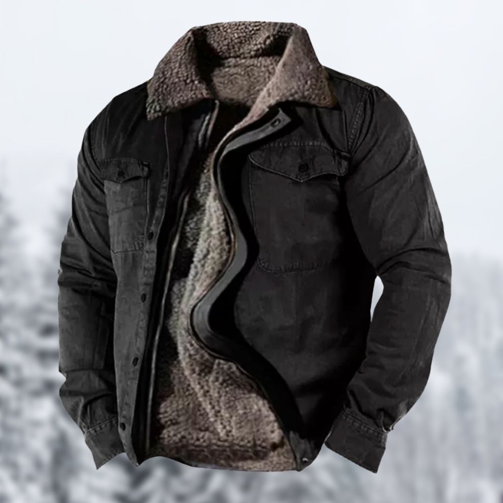 Luther | Vintage-Winterjacke für Herren