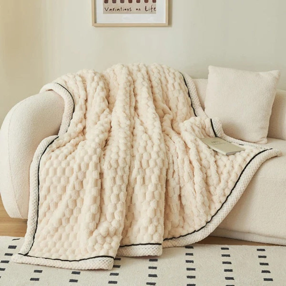 Kuscheldecke Sherpa Fleece für Erwachsene 0